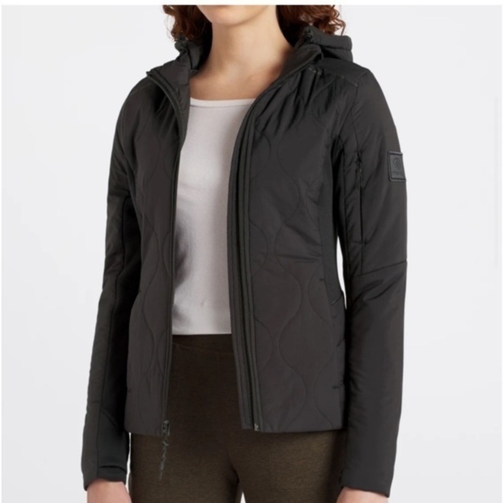 MPG Polar Puffer Jacket Black Large Water Resistant NWT